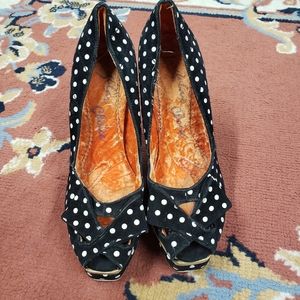 Irregular Choice Polka Dot Heels